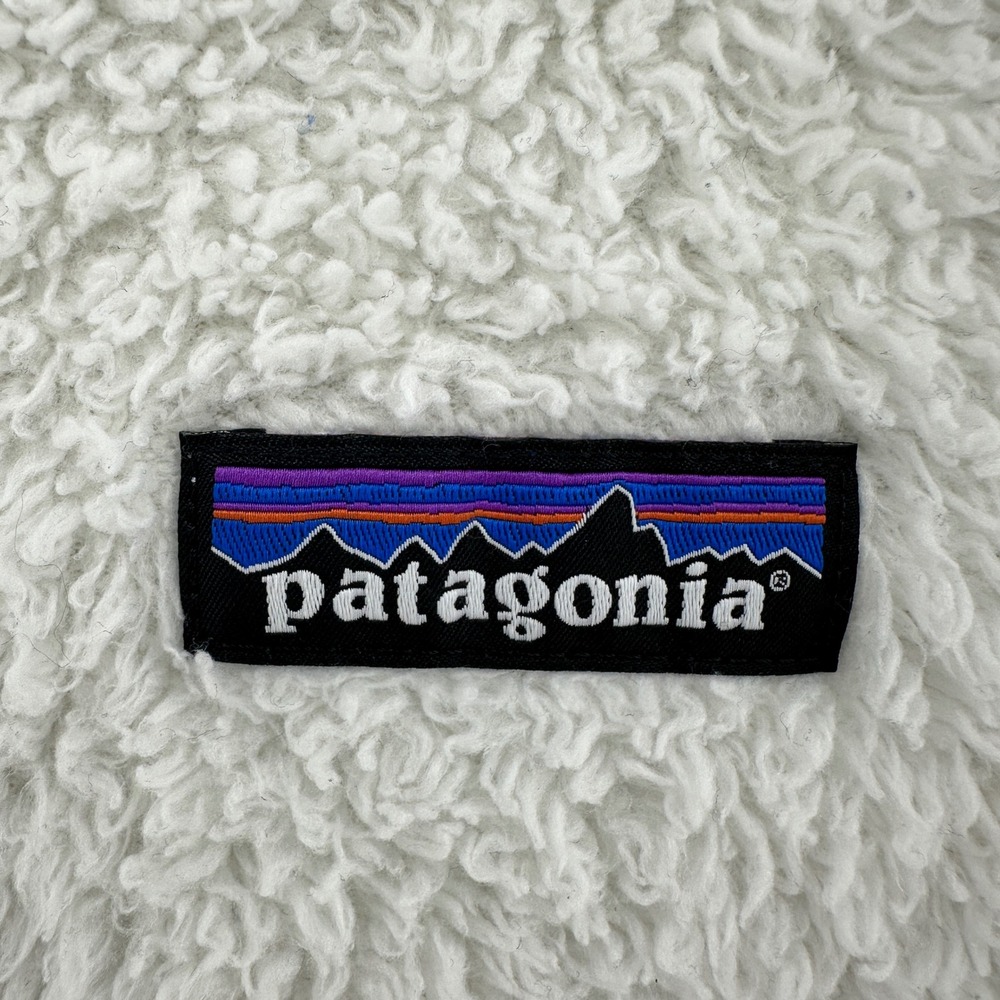 Patagonia Los Gatos Fleece Pullover Womens Small Birch White 1/4 Quarter Zip S - Picture 8 of 11